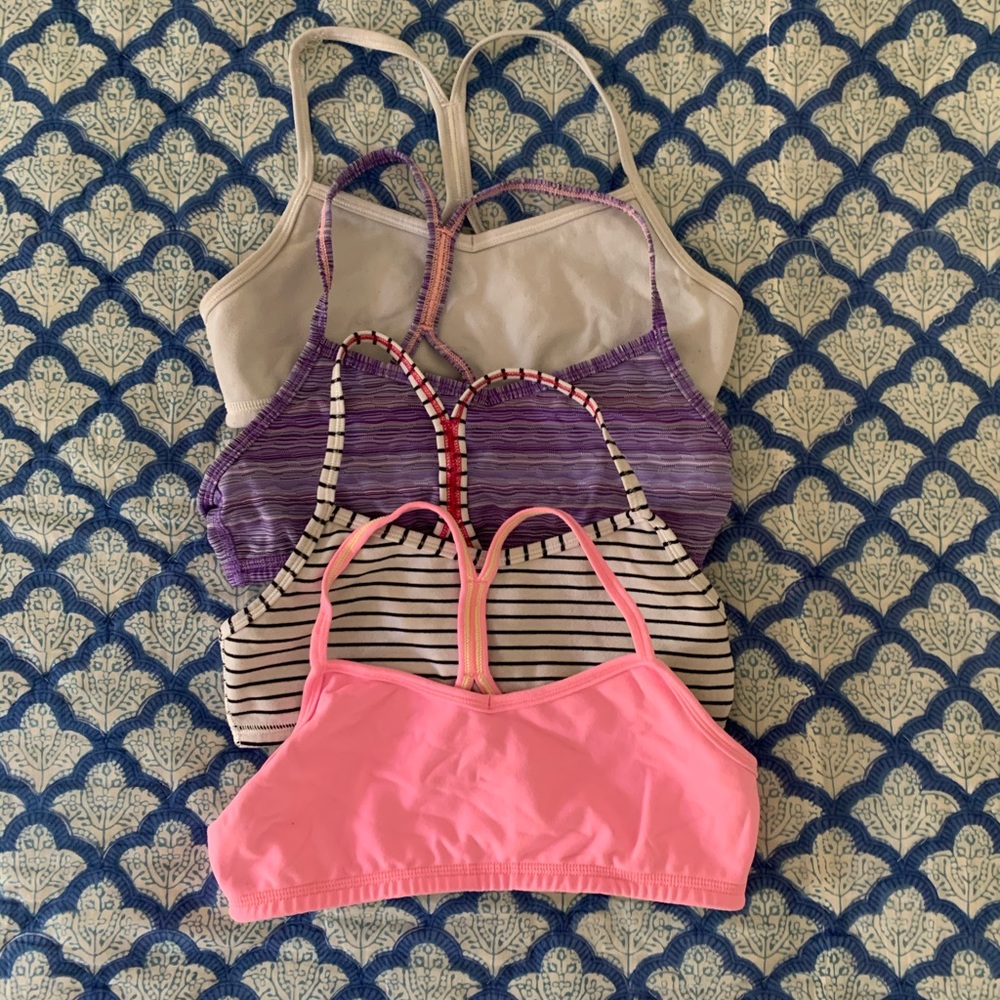 Lululemon Girls/Ivivva Racerback Sports Bras